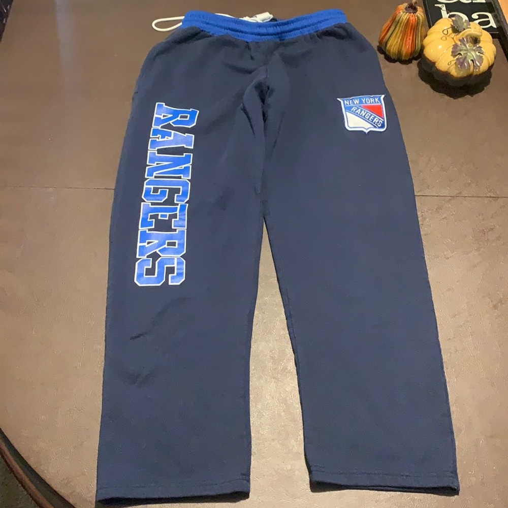 Calhoun NHL Men's Premium Fleece Official Team Sweatpants - Unisex Sizing small